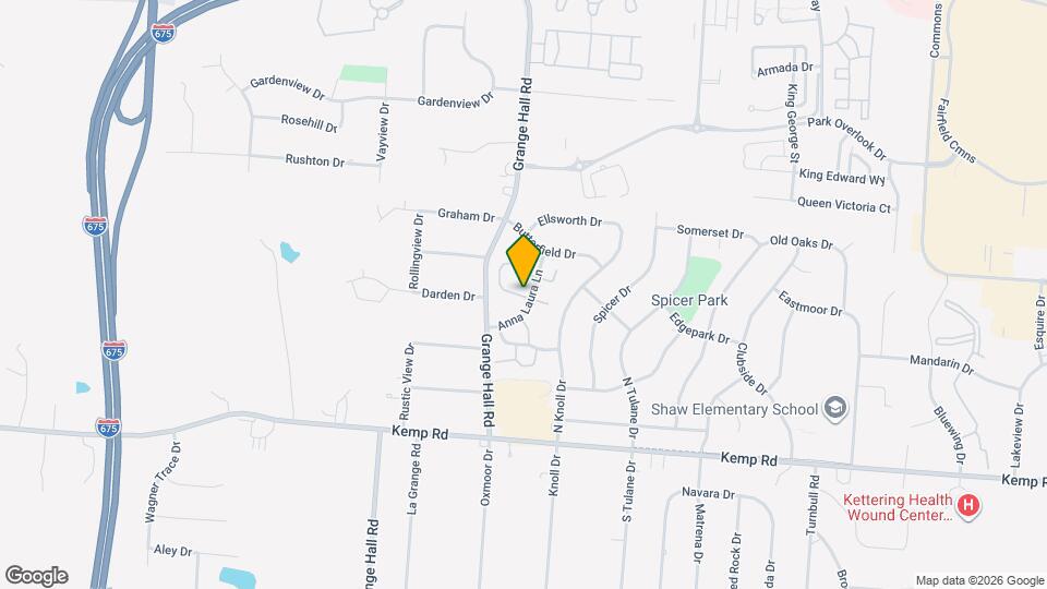 3854 S Chalet Cir Map and Location Details