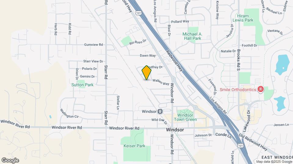 466 Walten Way Map and Location Details