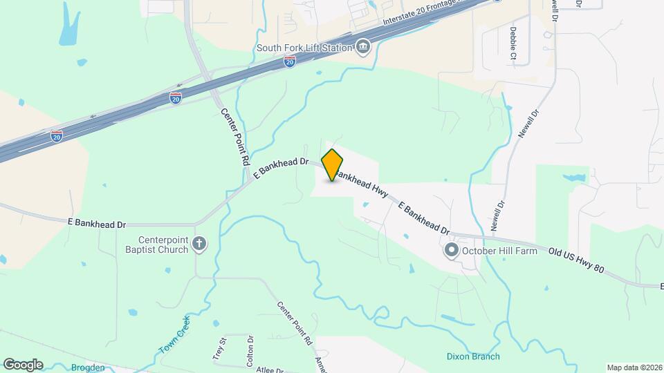 3902 E Bankhead Hwy Mapa y Detalles de la Ubicación