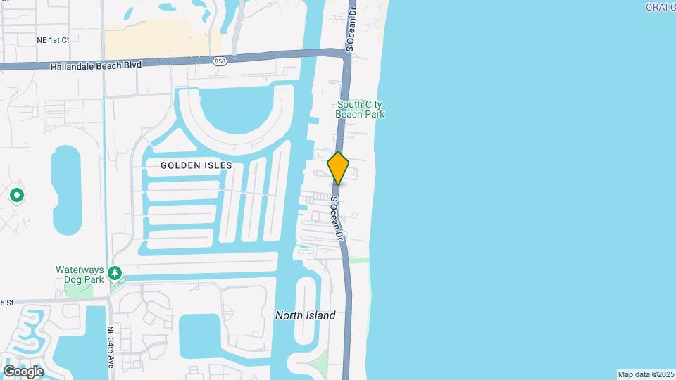 2000 S Ocean Dr Map and Location Details