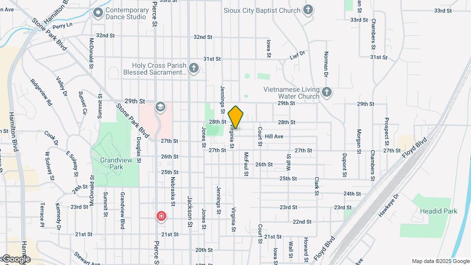2734 Virginia St Map and Location Details