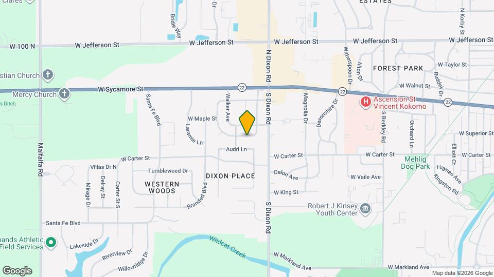 2519 Wickersham Dr S Map and Location Details