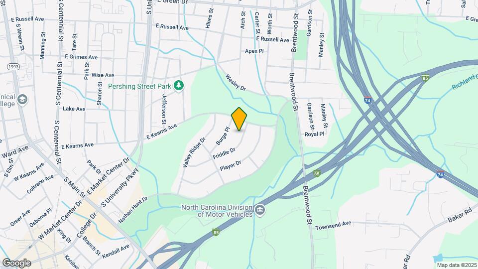 425 Friddle Dr Map and Location Details