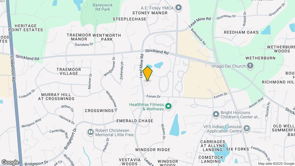 1308 Hillbrow Ln Map and Location Details