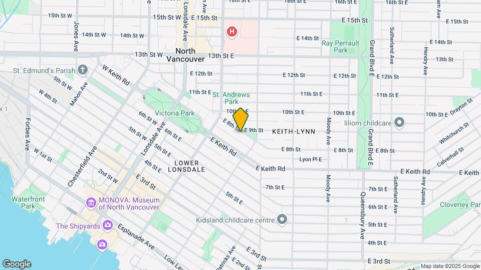 257 8th St E Map and Location Details