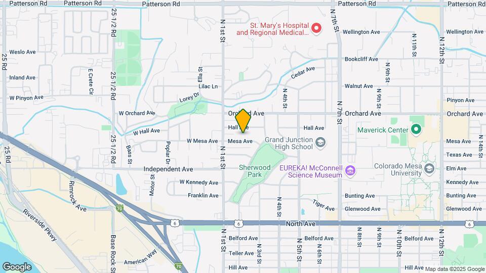 180 Mesa Ave, Unit 2407 Map and Location Details