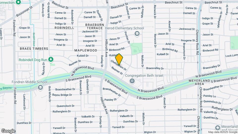 5727 Cheltenham Dr Map and Location Details