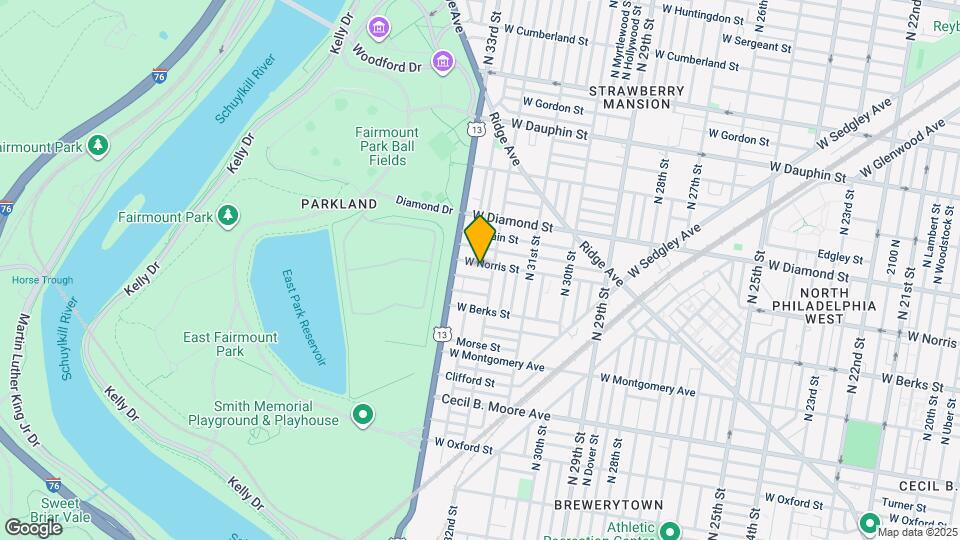 3214 W Norris St Mapa y Detalles de la Ubicación