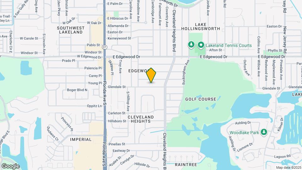 632 Glendale St Map and Location Details