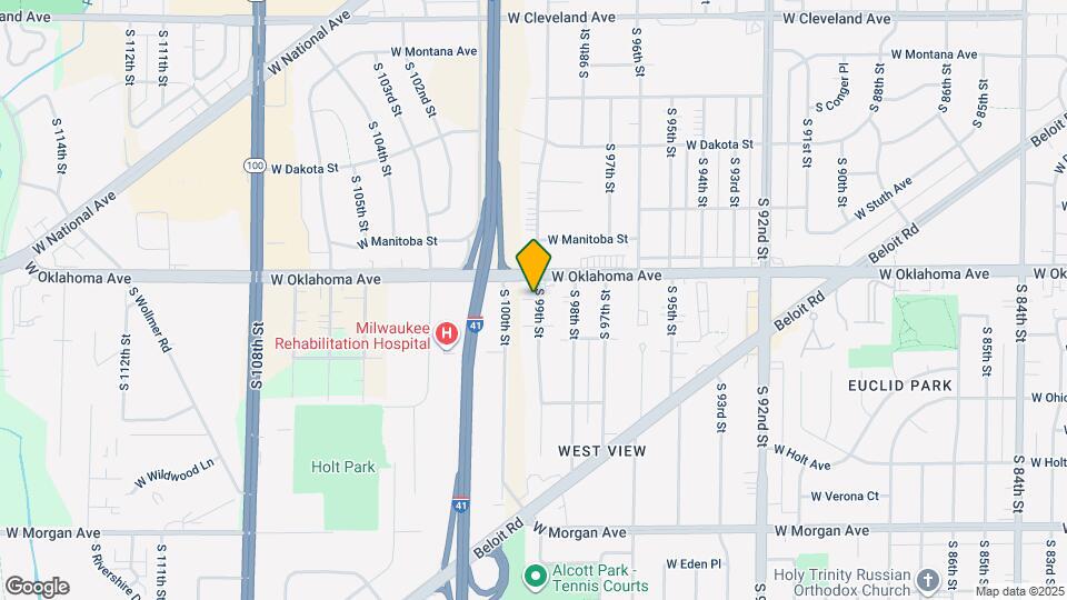 9915 W Oklahoma Ave, Unit 9925 Map and Location Details