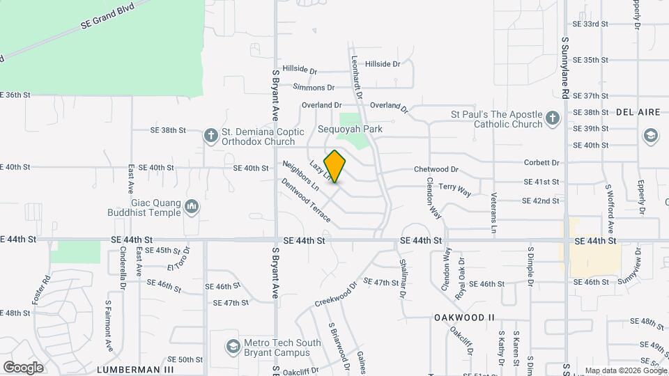 3224 Lazy Ln Map and Location Details