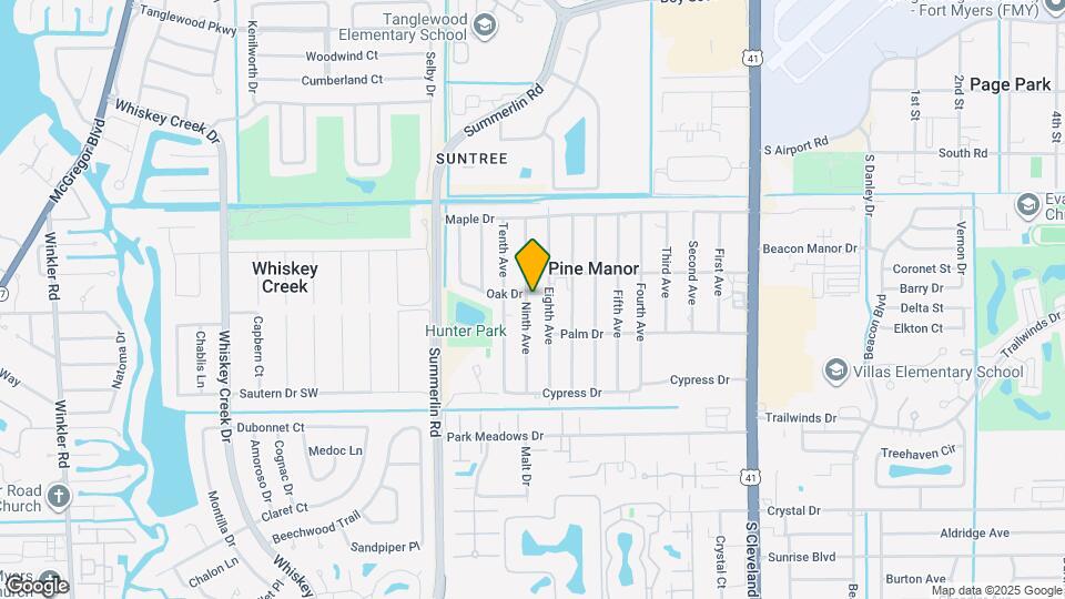 1604 Oak Dr Map and Location Details