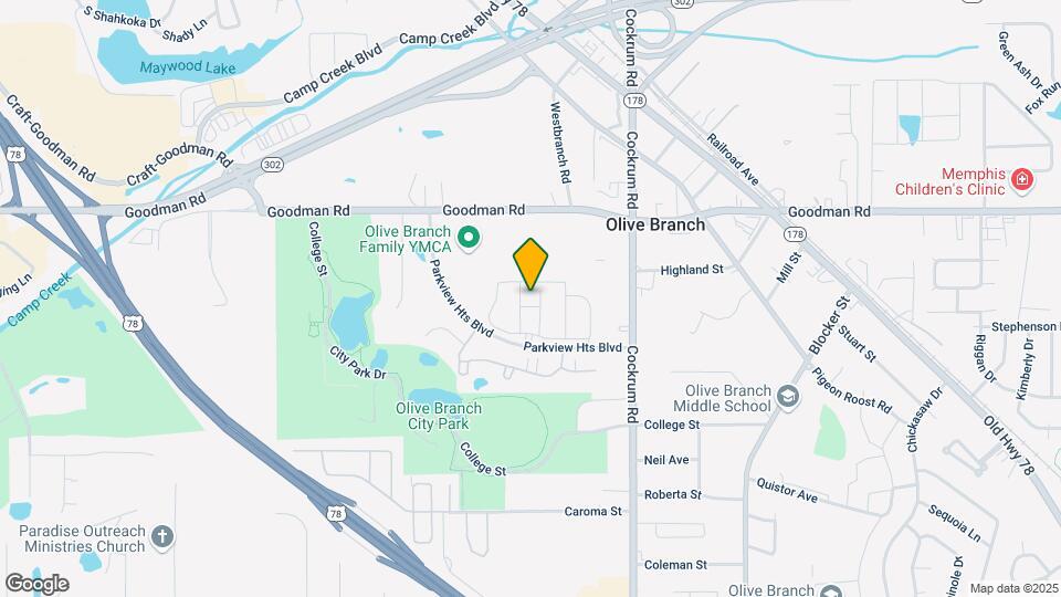 8716 Nuthatch Ln Map and Location Details