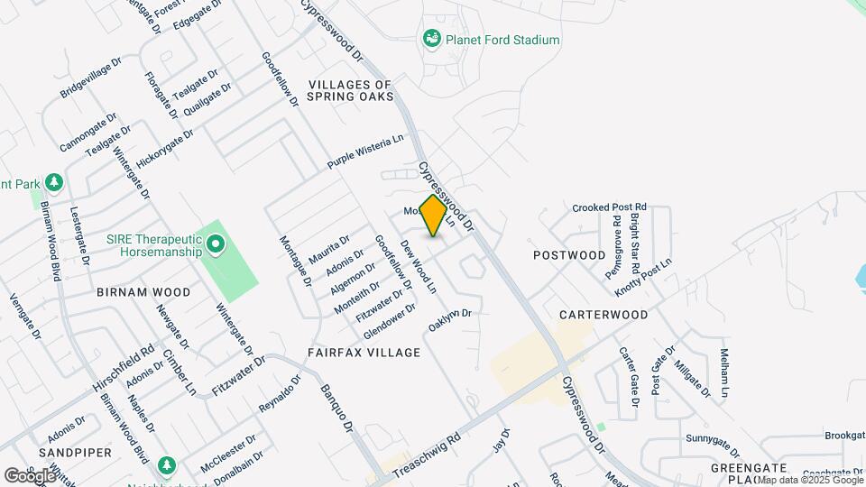 23310 Calico Corners Ln Map and Location Details