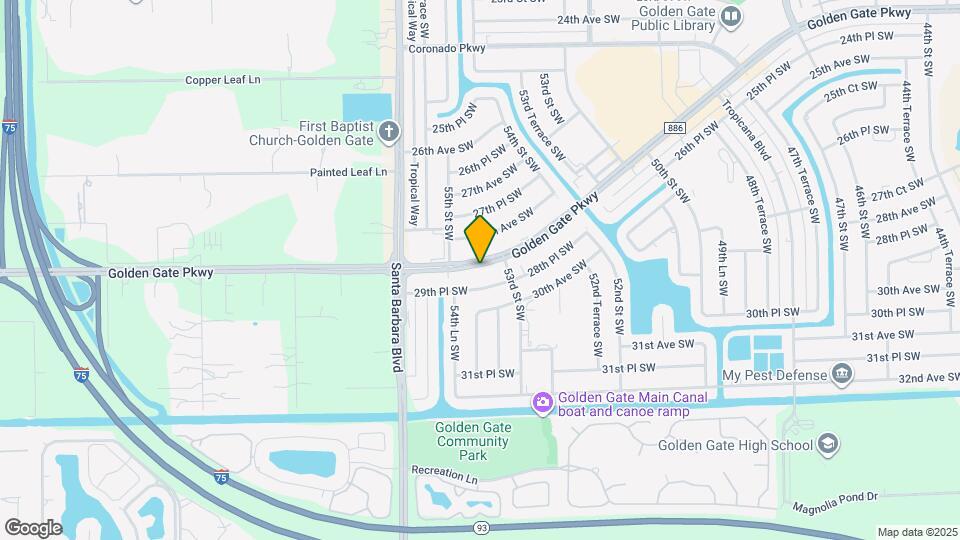 5400 Golden Gate Pkwy Map and Location Details