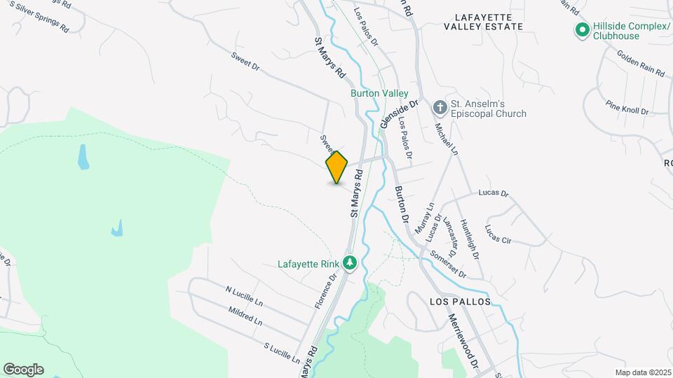 627 N Silverado Dr Map and Location Details