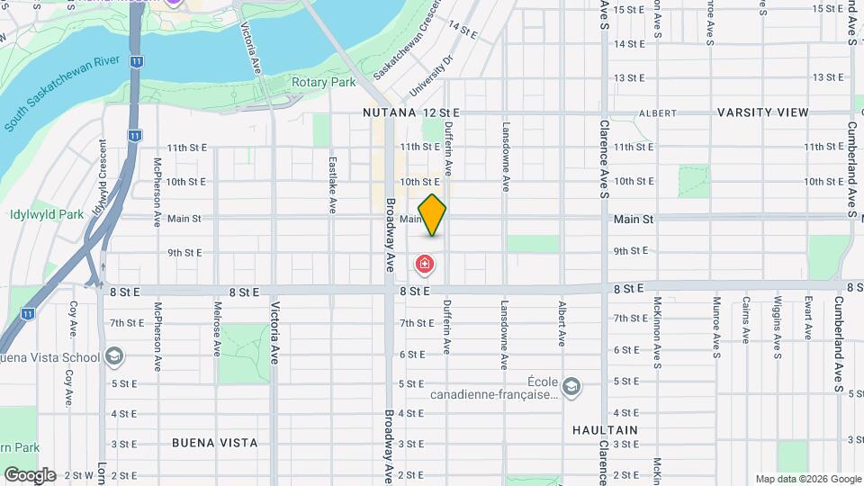 627 9th St E Map and Location Details