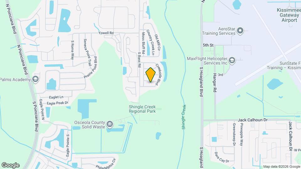 4382 Creekside Blvd Map and Location Details