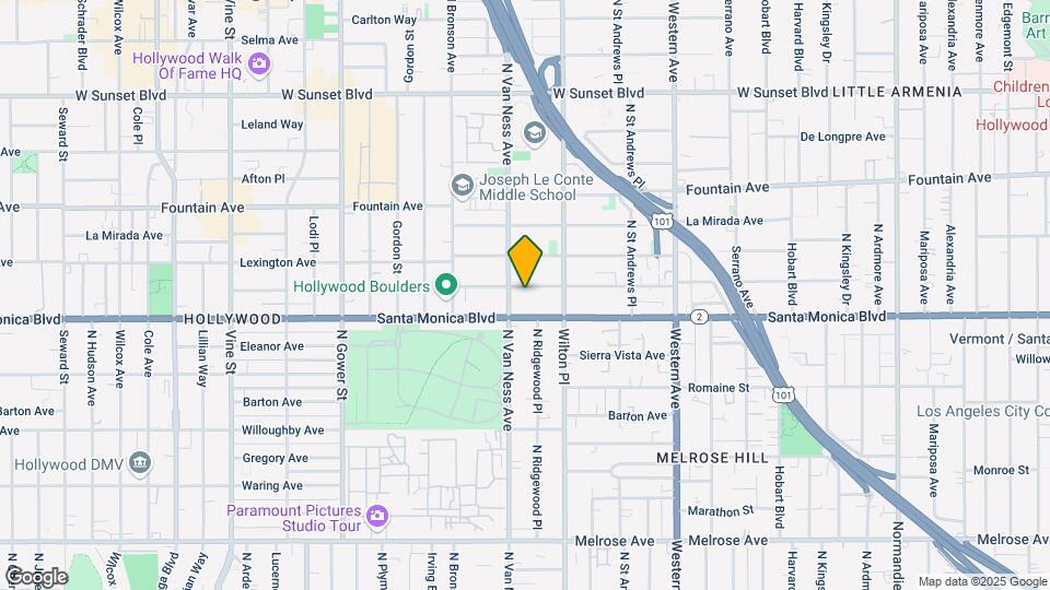 5742 Virginia Ave Mapa y Detalles de la Ubicación