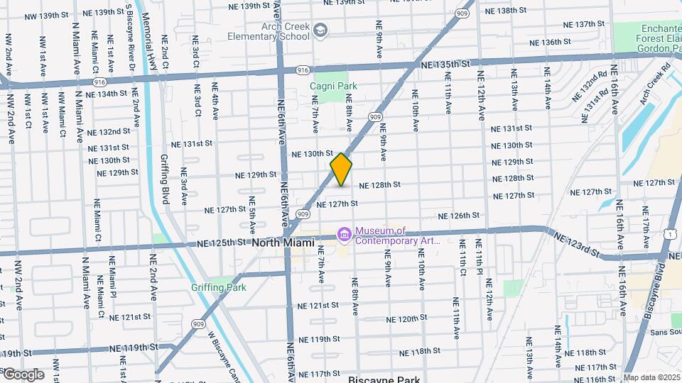 770 NE 128th St Map and Location Details