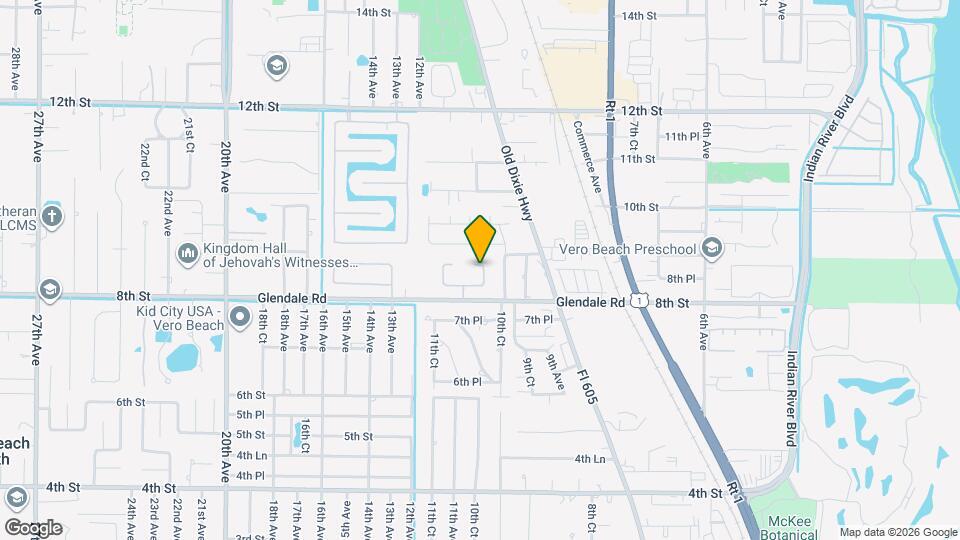 865 10th Dr Map and Location Details