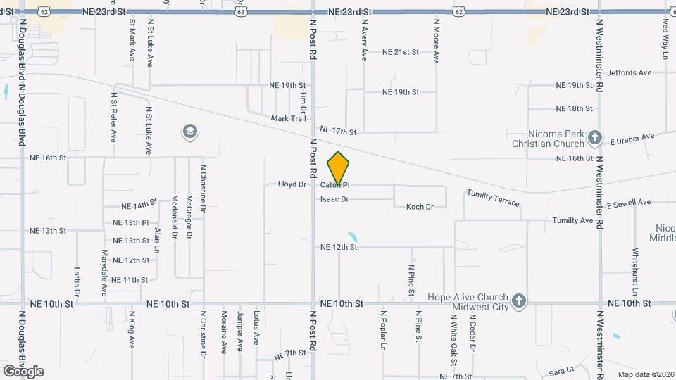 10026 Caton Pl Map and Location Details