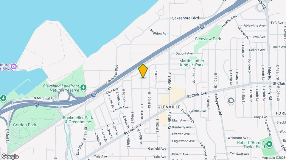 569 E 101st St Map and Location Details