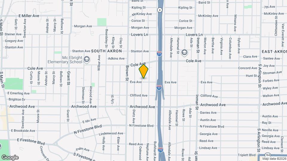 1173 Herberich Ave Map and Location Details