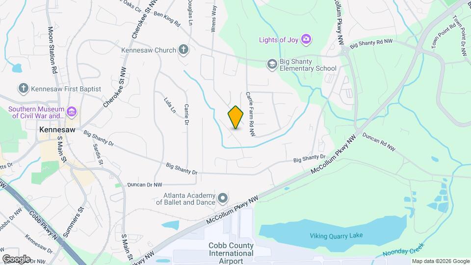 2814 Vintage Wood Way Map and Location Details