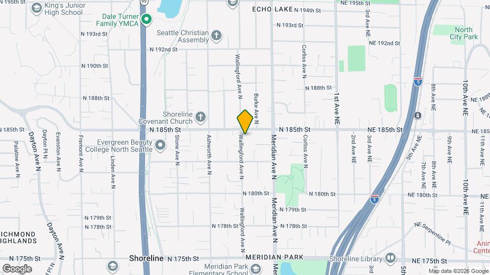 18344 Wallingford Ave N Map and Location Details