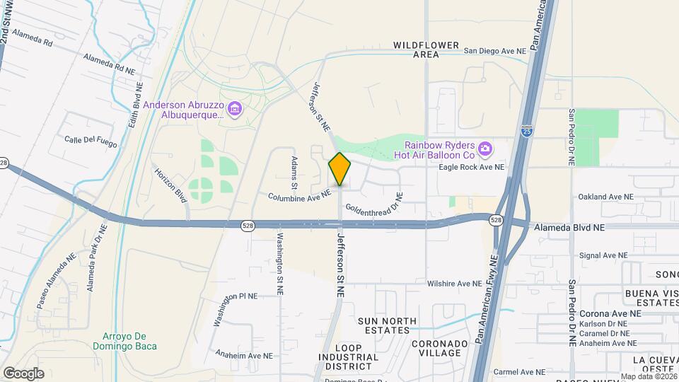 Desert Willow Apartments Map and Location Details