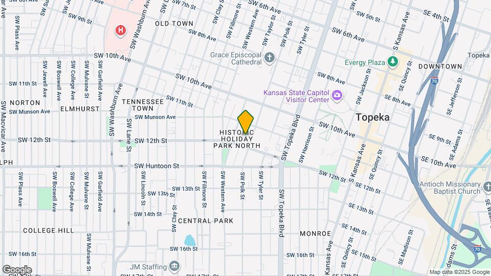1125 SW Polk St Map and Location Details