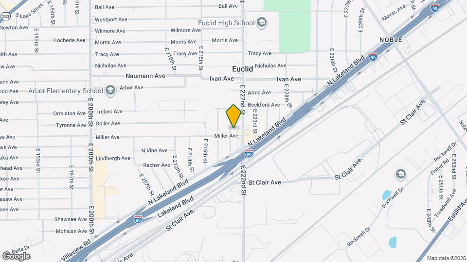 22031 Miller Ave Map and Location Details