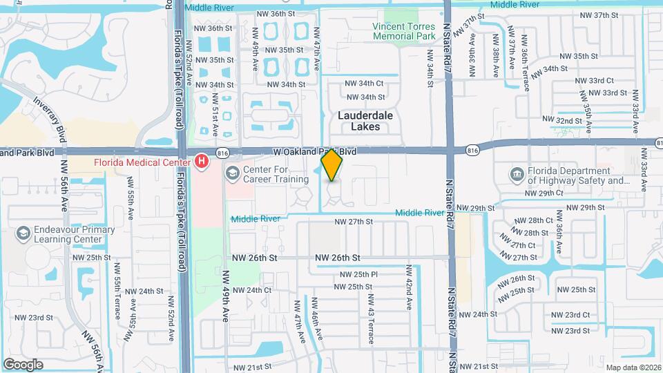 2991 NW 46th Ave Map and Location Details
