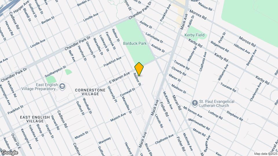 4850 Radnor St Map and Location Details
