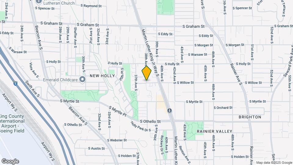 3800 S Willow St Map and Location Details