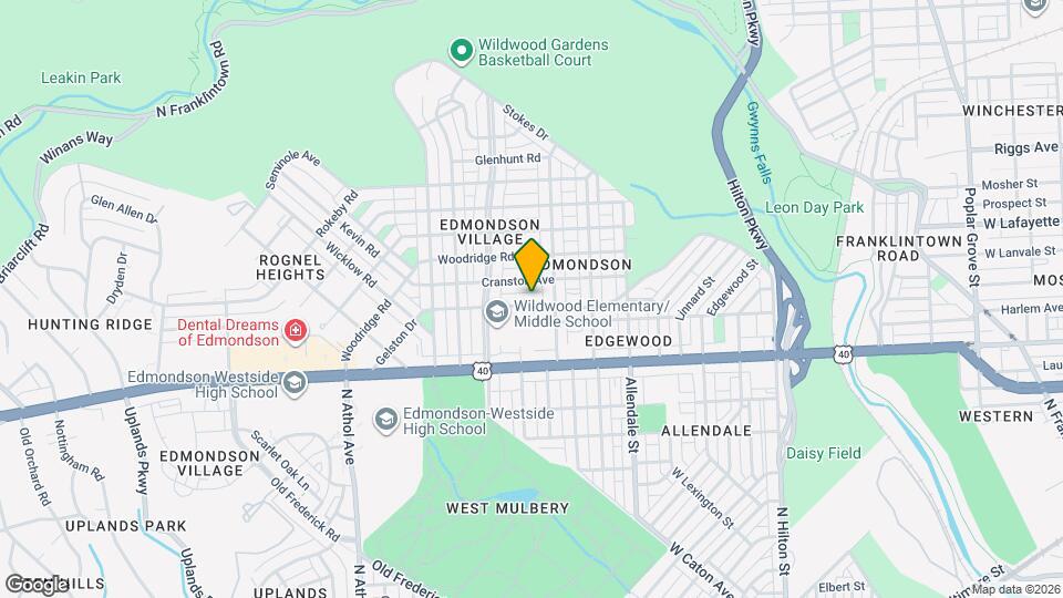 3914 Gelston Dr Map and Location Details