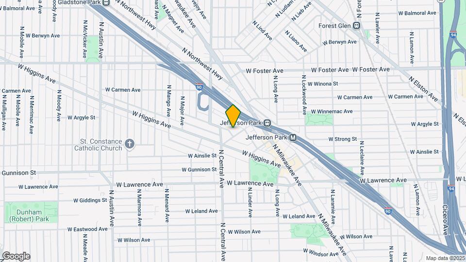 5536 W Edmunds St Map and Location Details