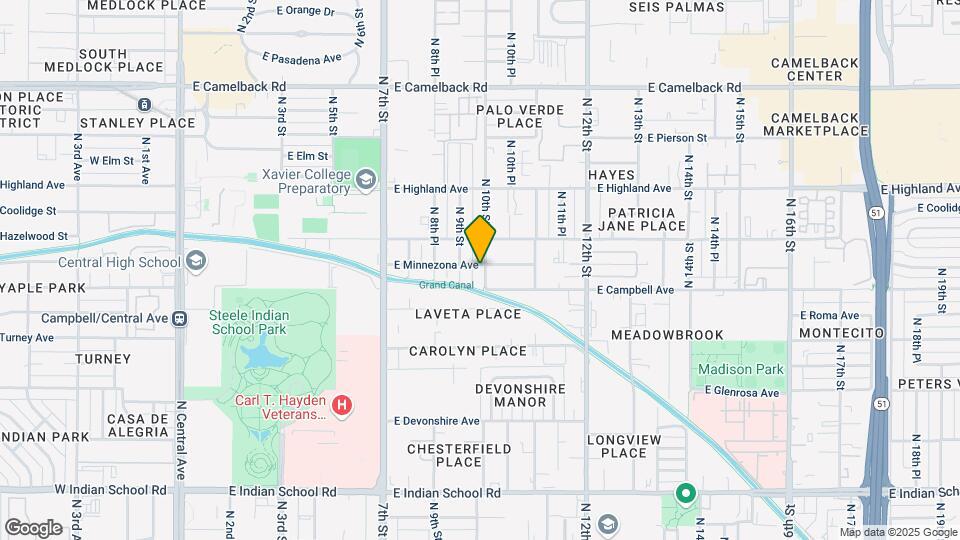 4520 N 10th St Map and Location Details