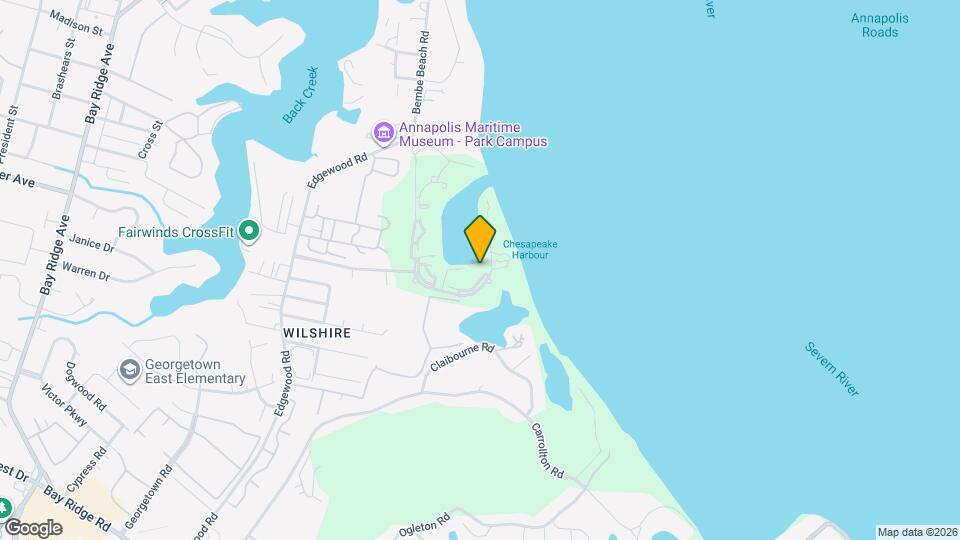 2118 Chesapeake Harbour Dr Map and Location Details