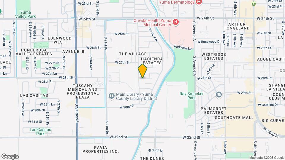 1795 W 28th St Map and Location Details