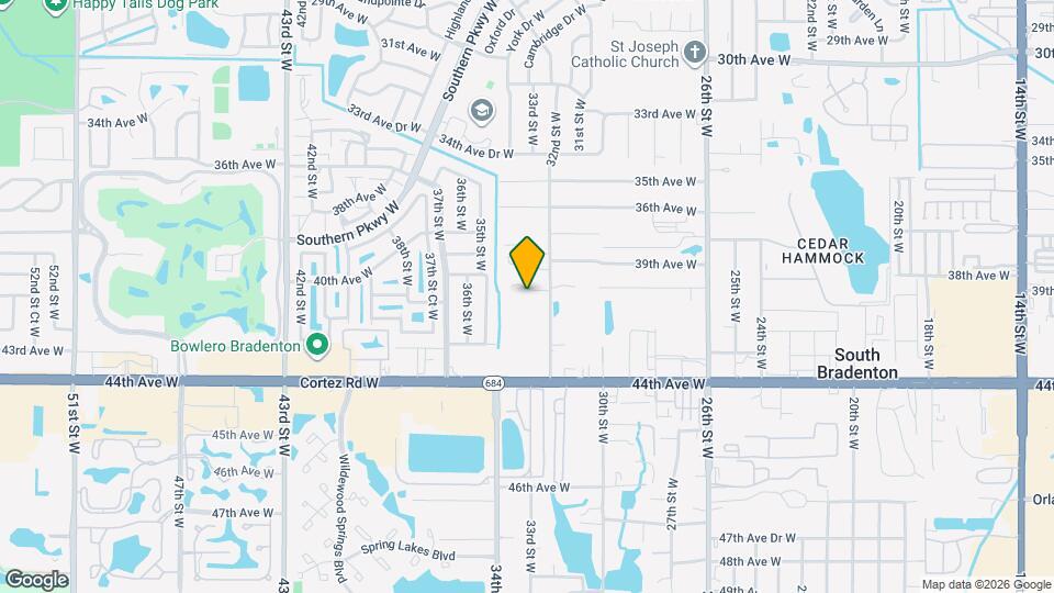 3215 40th Ave W Map and Location Details