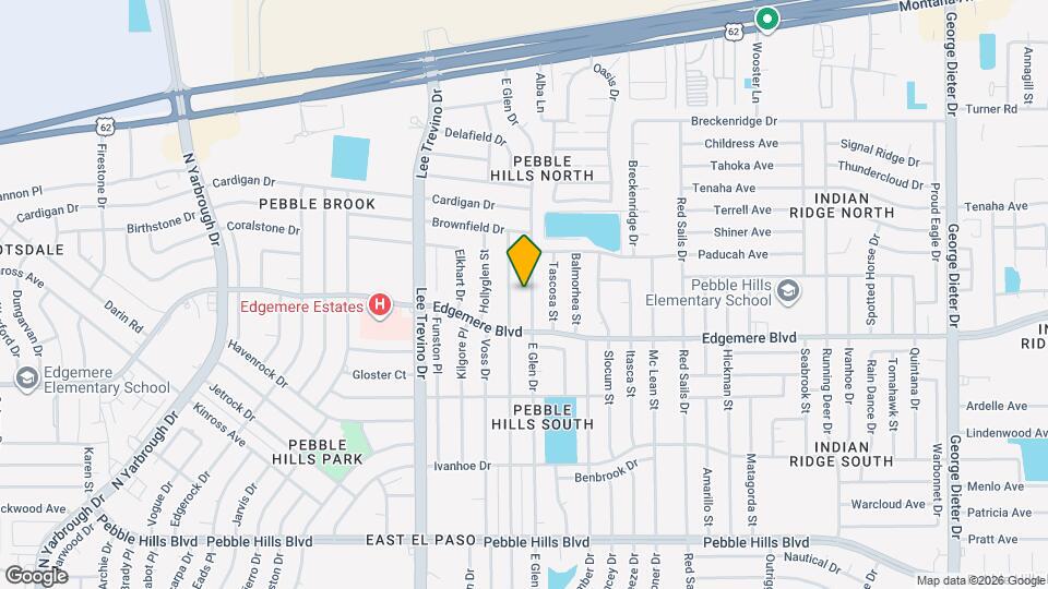 3425 E Glen Dr Map and Location Details