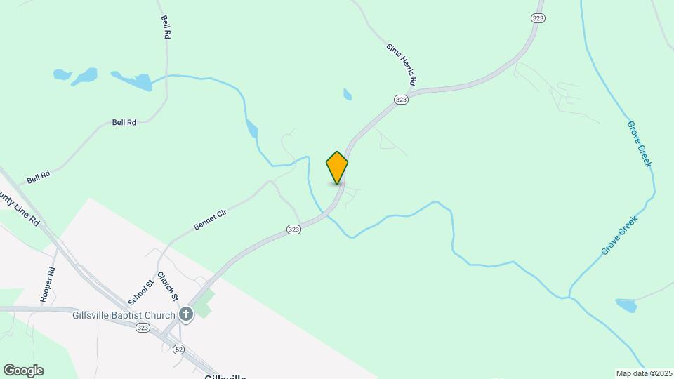 2174 GA-323 Map and Location Details