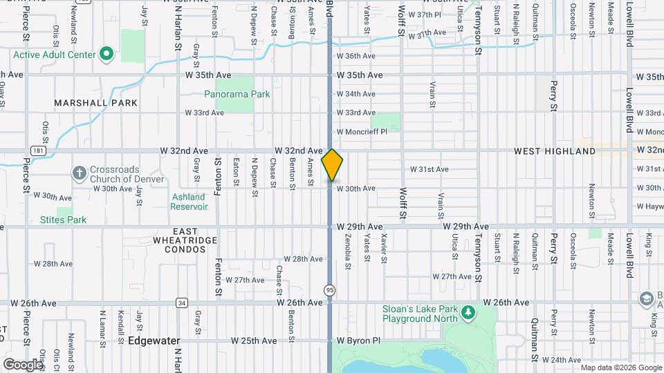 3038 Sheridan Blvd Map and Location Details