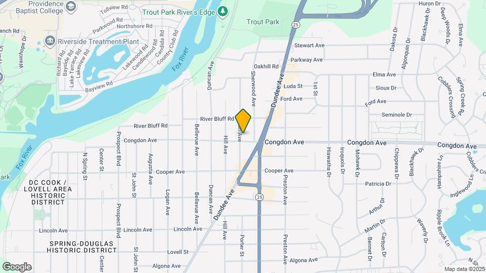 1105 Morton Ave Map and Location Details