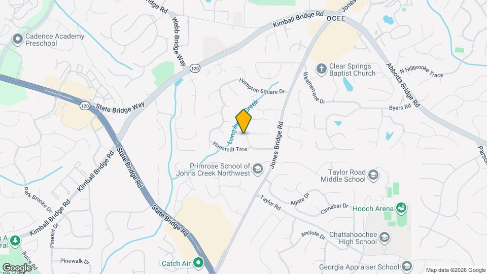 4745 Roswell Mill Dr Map and Location Details