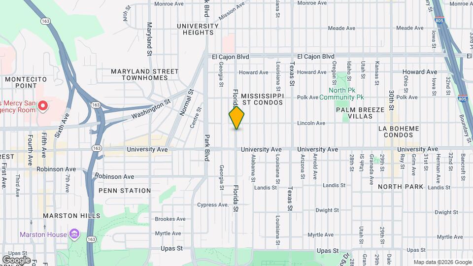 3966 Florida St Map and Location Details