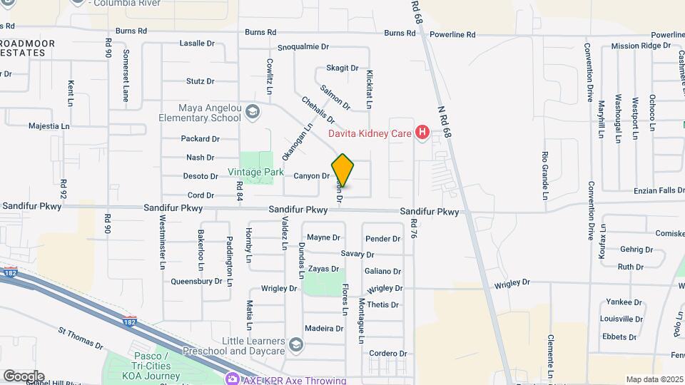 7911 Deschutes Dr Map and Location Details