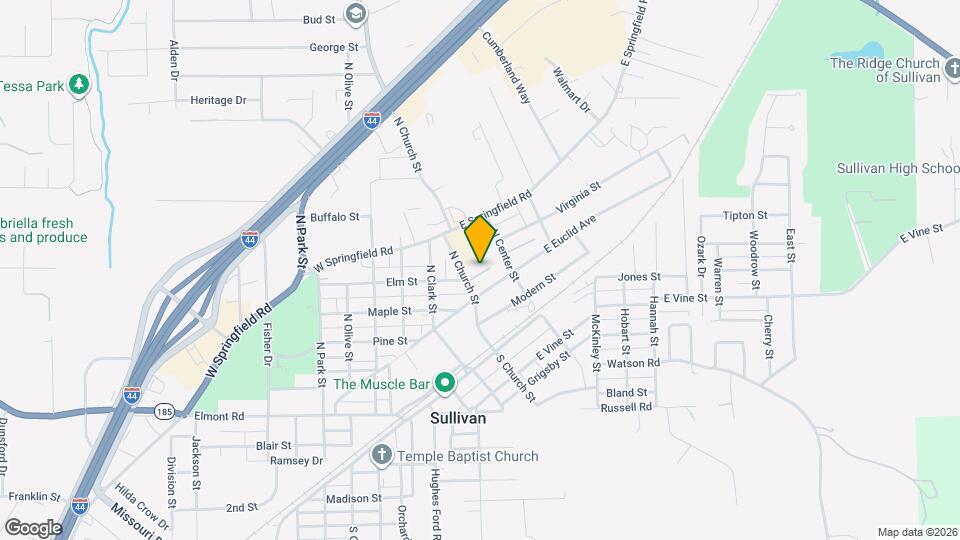 Sullivan Garden Apartments Map and Location Details